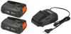 Gardena Startset P4a Qc+2x2.5ah Accu Accu Power For All online kopen