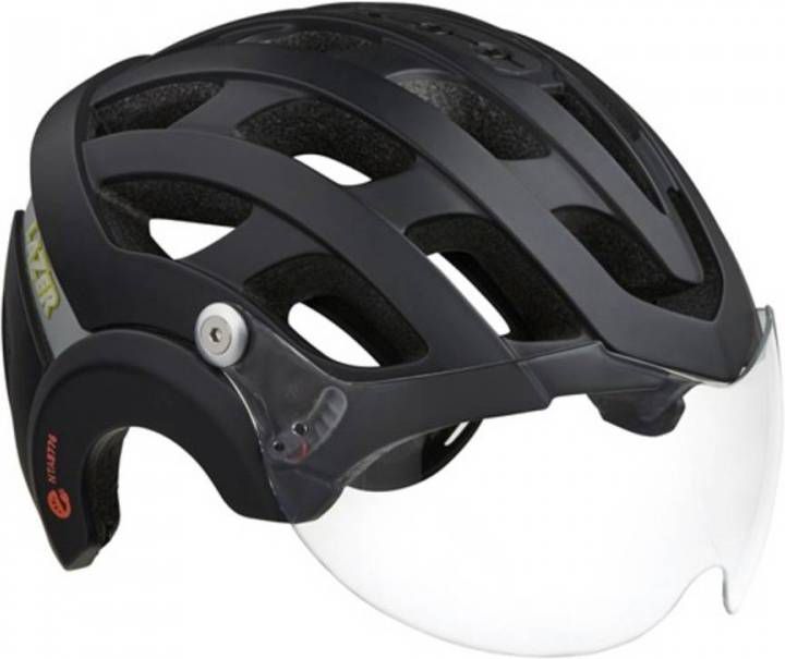Lazer fietshelm Anverz NTA vizier e bike unisex zwart mt 52 56 -  Grasmaaiers.shop